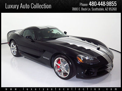 Dodge : Viper 2dr Coupe SRT10 2010 dodge viper gts 11 k miles stripe red calipers chrome wheels pre 11 12 09 08