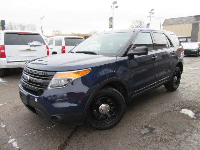 Ford : Explorer FWD 4dr Blue Police FWD 67k Hwy Miles Es Fed SUV Well Maintained