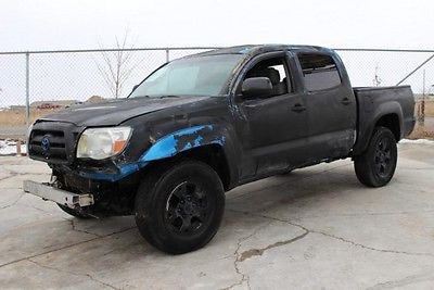 Toyota : Tacoma Double Cab V6 4WD 2006 toyota tacoma double cab v 6 4 wd salvage wrecked repairable priced to sell