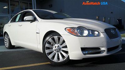 Jaguar : XF Premium Luxury 2009 4 dr car used gas v 8 4.2 l 256 6 speed automatic rwd white