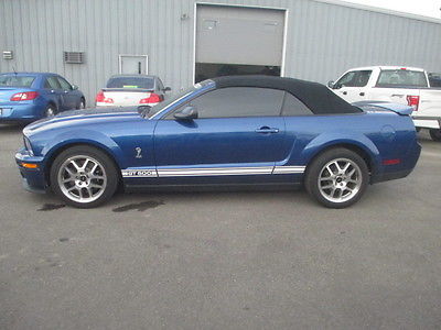 Ford : Mustang SHELBY GT 500 CONVERTIBLE 2007 ford mustang shelby gt 500 convertible 2 door 5.4 l
