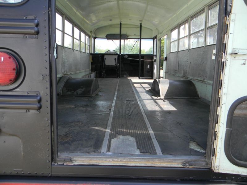 1986 chevy school bus for storage, 1