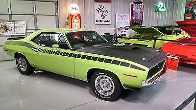 Plymouth : Barracuda CUDA  AAR CUDA, ORIG MOTOR,4SPD,BUILDSHEET,OWNER HISTORY since day 1, 5 miles from phx