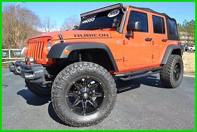 Jeep : Wrangler HARDROCK 24J PKG 37'S 18K INVESTED! WE FINANCE! 3.6 l auto leather navigation premium top side airbags 4.10 gears max tow pkg