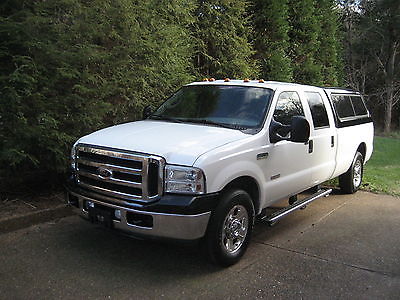 Ford : F-350 Lariat Crew Cab Pickup 4-Door 2006 ford f 350 crew cab lariat 6.0 l diesel superduty clean in out great deal