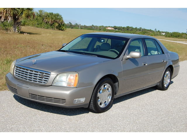 Cadillac : DeVille 4dr Sdn 01 cadillac deville loaded leather florida heated seats