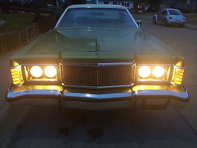 Mercury : Grand Marquis Runs Drives Body Interior Vgood 460V8 1977 green mercury marquis car is unbelievable condition no rust or smell nice