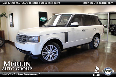 Land Rover : Range Rover 4WD 4dr HSE LUX 2010 land rover range rover hse lux low miles suv 5.0 l v 8 alaska white