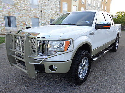 Ford : F-150 King Ranch 2010 ford f 150 king ranch 5.4 l v 8 engine 4 x 4 one owner truck