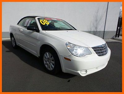 Chrysler : Sebring LX 2008 lx used 2.4 l i 4 16 v automatic fwd convertible