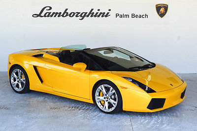 Lamborghini : Gallardo SPYDER 2007 lamborghini spyder
