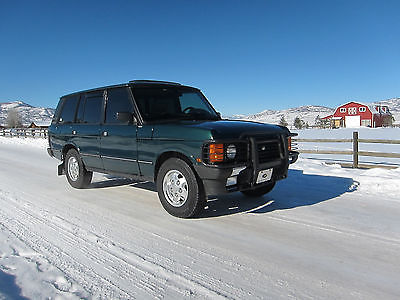 Land Rover : Range Rover County LWB Sport Utility 4-Door Well preserved & maintained 1995 Range Rover County LWB
