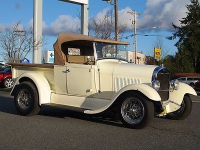 Ford : Model A 1929 ford roadster pickup steel body
