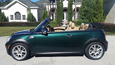 Mini : Cooper S Cooper S 2009 mini cooper s convertible 1 owner clean carfax mint condition