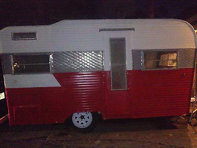 vintage rare 1965 Orbit camper trailer