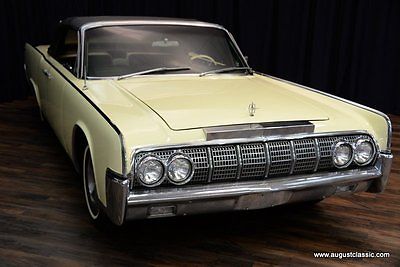 Lincoln : Continental 4-door convertible 1964 lincoln continental convertible
