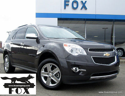 Chevrolet : Equinox LTZ AWD low miles, heated leather, sunroof, remote start, navigation, 3.6L V6 14673