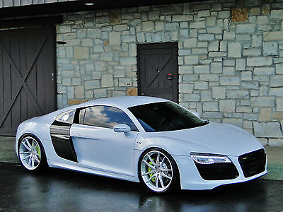 Audi : R8 Plus Coupe 2-Door Eurocharged Twin Turbo V10 R8, over $55k in upgrades, 850 horsepower, HRE Wheels