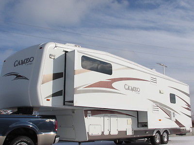 2009 CARRIAGE CAMEO 37' FULL WALL SLIDE KEYSTONE MONTANA SELECT SUITES RV 5TH