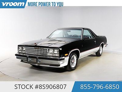 Chevrolet : El Camino Certified 1987 555 TRUE MILES AC REFURBISHED 1987 chevrolet el camino 555 true miles air conditioning pwr windows cln carfax