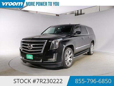 Cadillac : Escalade Premium Certified 2015 20K MILES 1 OWNER NAV DVD 2015 cadillac escalade 20 k miles nav sunroof vent seats dvd 1 owner clean carfax