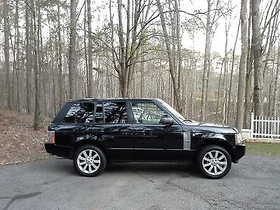 Land Rover : Range Rover Range Rover 2006 range rover hse supercharged black 2 owners