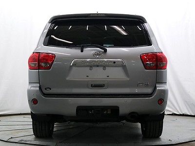 Toyota : Sequoia Platinum 4WD Platinum 4X4 3rd Row Nav DVD Htd & AC Seats Repairable Rebuildable Lot Drives