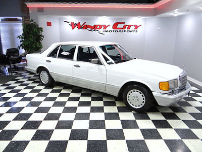 Mercedes-Benz : 500-Series 560 Series 4dr Sedan 560SEL 1990 mercedes 560 sel 1 owner only 63 k miles dealer serviced original pristine