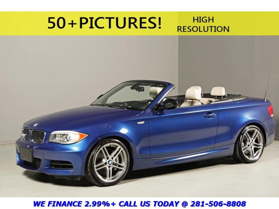 BMW : 1-Series 2013 135iS CONVERTIBLE M-SPORT 6SPEED NAV LEATHER 2013 bmw 135 is convertible m sport 6 speed nav leather xenons le mans blue turbo