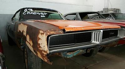 Dodge : Charger 1969 charger true 383 big block car arizona solid roller project disc brakes