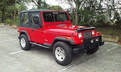 Jeep : Wrangler Base Sport Utility 2-Door 1995 jeep wrangler base sport utility 2 door 2.5 l