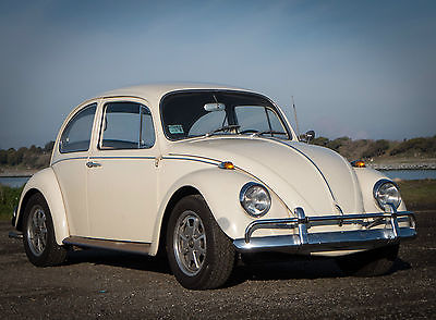 Volkswagen : Beetle - Classic 1967 vw volkwagen beetle bug original lotus white no rust new engine