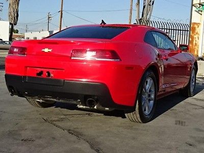 Chevrolet : Camaro 2LS Coupe 2015 chevrolet camaro 2 ls coupe salvage wrecked repairable only 13 k miles l k