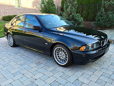 BMW : 5-Series Base Sedan 4-Door 2001 bmw 540 i sport sedan 4 door 4.4 l 6 speed manual only 39 k miles