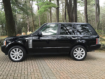 Land Rover : Range Rover Supercharged Sport Utility 4-Door 2007 land rover range rover supercharged 72 000 miles