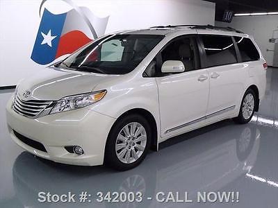 Toyota : Sienna LIMITED LEATHER SUNROOF NAV DVD 2013 toyota sienna limited leather sunroof nav dvd 40 k 342003 texas direct auto