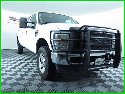 Ford : F-350 XLT 4X4 6.4L V8 DIR Diesel Engine USED Truck USED 114K Miles 2009 Ford F-350 XLT Crew Cab Vynil Seats Brush Guard Ball in Bed