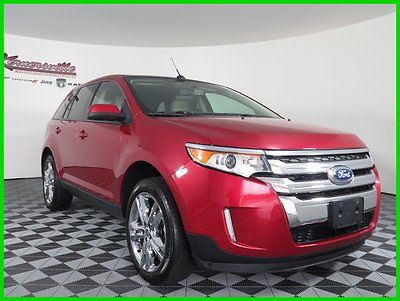 Ford : Edge SEL AWD 3.5L V6 Used SUV Sunroof Leather Seats FINANCING AVAILABLE!! 42k Mi Used 2012 Ford Edge SEL SUV All-wheel Drive Sunroof