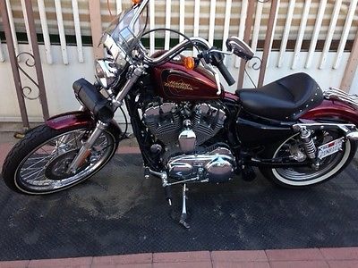 Harley-Davidson : Sportster 2012 harley davidson sportster seventy two 780 miles candy apple red metalflak