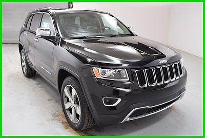 Jeep : Grand Cherokee Limited 4x4 V6 SUV Navigation Sunroof Backup Cam FINANCE AVAILABLE!! Leather Heated seats New 2015 Jeep Grand Cherokee 4WD SUV
