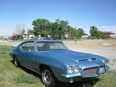 Pontiac : GTO 2 door coupe 1971 numbers matching pontiac gto with over a 100 documents