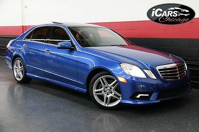 Mercedes-Benz : E-Class Designo Sport 4-Matic 4dr Sedan 2011 mercedes benz e 350 designo sport 4 matic navigation panoramic roof wow