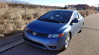 Honda : Civic EX 2007 honda civic coupe ex awesome condition in atomic blue second owner