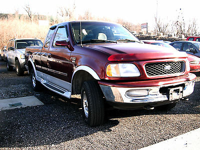 Ford : F-150 Lariat Extended Cab Pickup 3-Door 1998 red ford f 150 extended cab 4 x 4