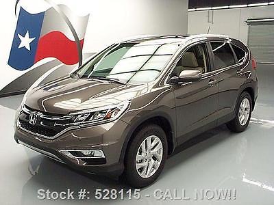 Honda : CR-V EX-L SUNROOF HTD LEATHER REAR CAM 2015 honda cr v ex l sunroof htd leather rear cam 7 k mi 528115 texas direct
