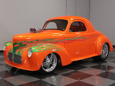 Willys : Coupe SHOW CAR TO END ALL SHOW CARS, ROTISSERIE MATCHING UNDERCARRIAGE, 502, FI BLOWER