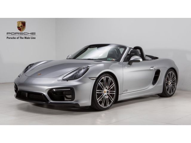 Porsche : Boxster GTS GTS Certified Manual Convertible 3.4L NAV Convenience Package Smoking Package