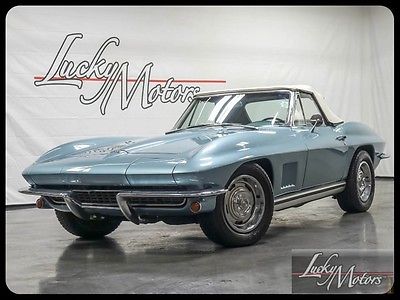 Chevrolet : Corvette Convertible Numbers Matching 1967 chevrolet corvette sting ray convertible numbers matching