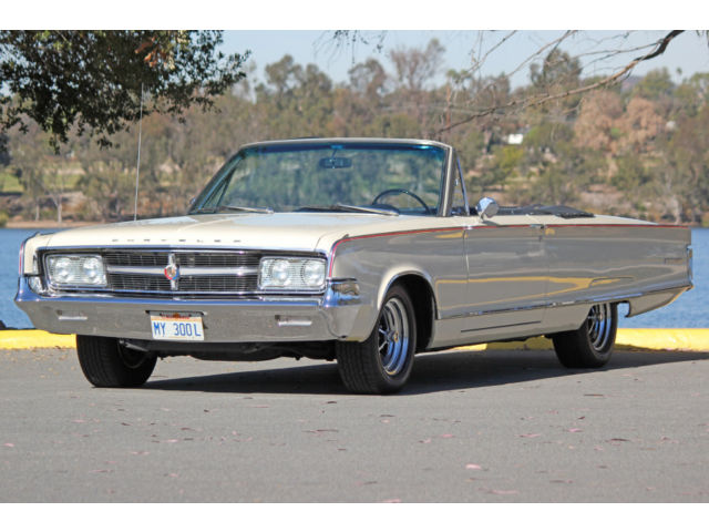 Chrysler : Other 300 L 1965 chrysler 300 l convertible 52 k original miles 1 of 440 built only 85 known