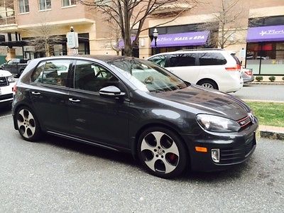 Volkswagen : Golf GTI 2010 vw gti autobahn edition 4 door carbon gray 6 speed manual low mileage